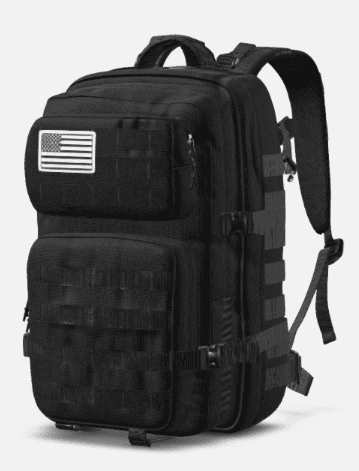Mochila táctica de 40L, 3 días de supervivencia garantizado.