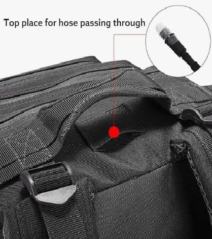 Mochila táctica de 40L, 3 días de supervivencia garantizado.